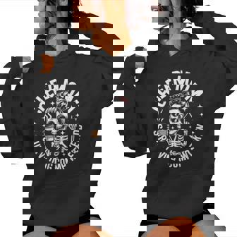 Cheer Mom Surviving Comp Weekend Skeleton Coffee Women Hoodie - Thegiftio UK