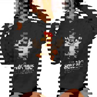 Chicken Dance Like No One Is Watching Farm Boys Girls Dab Women's Hoodie - Monsterry