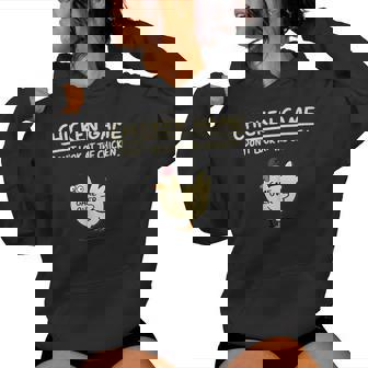 Chicken Game Don't Look At The Chicken Chicken Sweat à capuche femme - Cadeauxyz