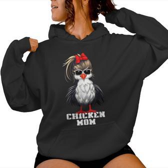 Chicken Mom Agriculture Farmer Chicken Chicken Kapuzenpullover für Damen - Geschenkecke