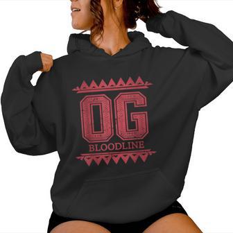 Childrenintage Og Bloodline Wrestling Fans Kapuzenpullover für Damen - Geschenkecke