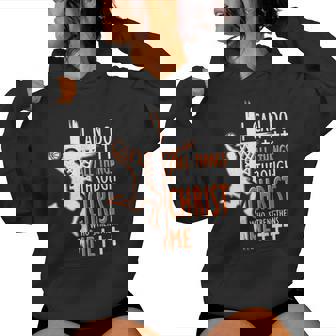 Christian Basketball Jesucristo Jugador De Baloncesto Niños Diversión Sudadera con capucha para mujer - Regaloses