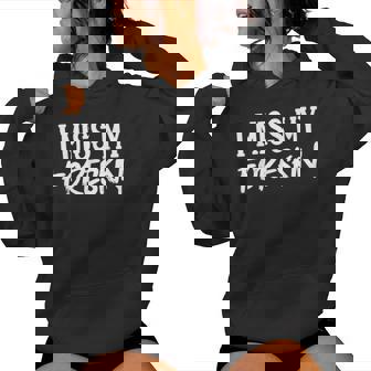 Circumcision Circumcised Foreskin I Miss My Foreskin Cotton V-Neck Short Sleeve Classic Fit Women's Small Humorous Casual T-Shirt Women's Hoodie - Monsterry