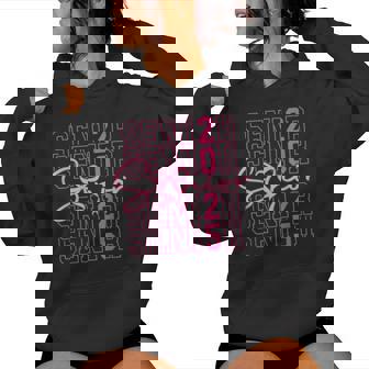 Class Of 2025 Coquette Bow Senior 2025 Graduation Girl Women Women Hoodie | Seseable UK