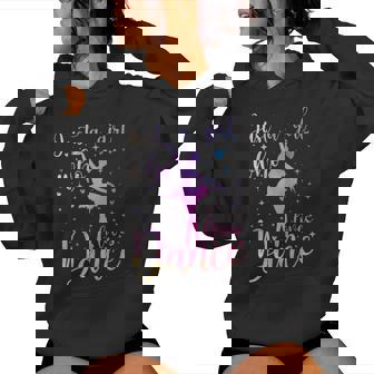 Cute Just A Girl Who Loves Dance Lover Women Hoodie | Seseable UK