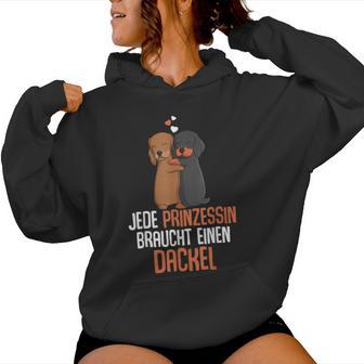 Dachshund Girls Dachshund Teckel Children's Women's Kapuzenpullover für Damen - Geschenkecke