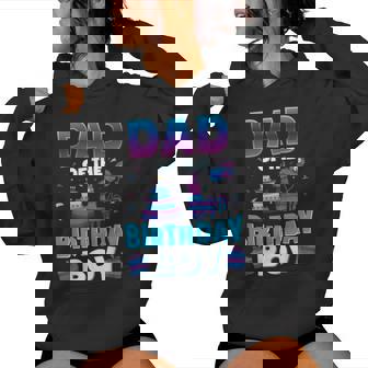 Dad Birthday Boy Llama Pinata Party Matching Family Women Hoodie - Monsterry