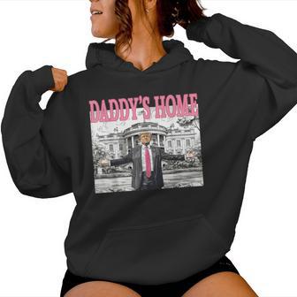 Daddy's Home Trump For Children Trump 2025 Kapuzenpullover für Damen - Geschenkecke