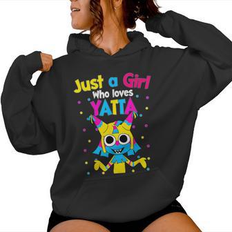 Dandy's World Yatta Just A Girl Who Loves Dandy's World Women Hoodie - Thegiftio UK
