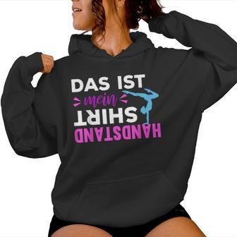 Das Ist Mein Handstand Girls' Gymnastics Sports Equipment Gymnastics Kapuzenpullover für Damen - Geschenkecke