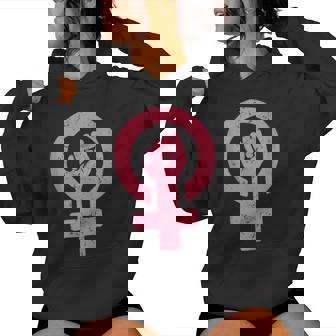 Día Internacional De La Feminista Feminismo Derechos De La Sin Mangas Sudadera con capucha para mujer - Regaloses