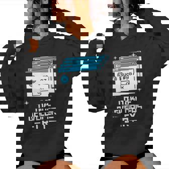 Divertida De Qa Engineer I Make Developers Cry Qa Tester Cuello Sudadera con capucha para mujer - Regaloses