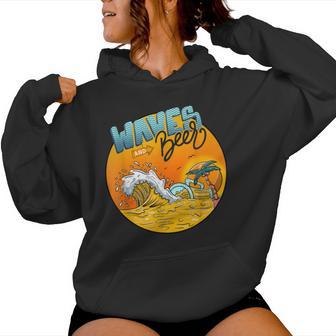 Divertidas Camisas De Cerveza Y Surf Para Hombres Y Es Adultos Humor Sudadera con capucha para mujer - Regaloses