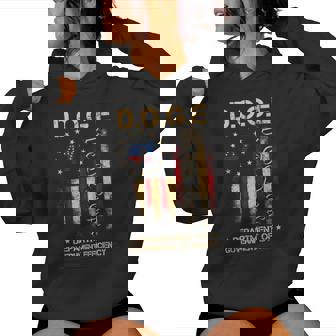 Doge DOGE Department Of Government Efficiency Womens Women Hoodie | Mazezy