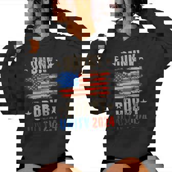 Donny Bobby 2024 Trump Robert Kennedy Jr RFK Unity 2024 Women's Hoodie - Monsterry