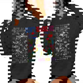 Don't Blame Me I Didn't Vote For Him Subtle Anti Trump Women Hoodie - Monsterry