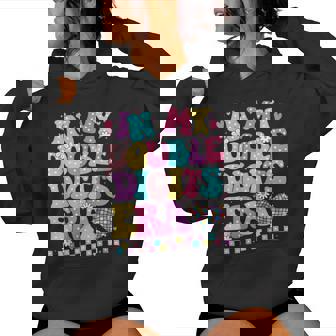In My Double Digits Era Retro 10 Year Old 10Th Birthday Girl Women Hoodie - Thegiftio UK