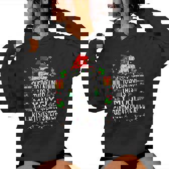 Due To Inflation Ugly Christmas Sweaters Men Women Women's Hoodie - Monsterry