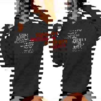 Equal Inclusion Diversity Equity Love Never Fails Teacher Kapuzenpullover für Damen - Geschenkecke