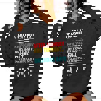 A Fact Of Life Wtf Adult Humor Sarcastic Sayings Sweat à capuche femme - Cadeauxyz