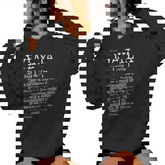 Family For Yia Yia Greek Grandma Ideas Women Hoodie | Mazezy