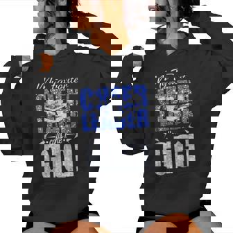 My Favorite Cheerleader Calls Me Gigi Cheer Women Hoodie - Seseable