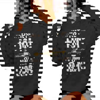 First Mom Now Grams New Grams Women Hoodie - Seseable