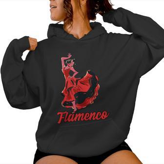 Flamenca Flamenco Bailaora De Flamenco Flamenca Sin Mangas Sudadera con capucha para mujer - Regaloses