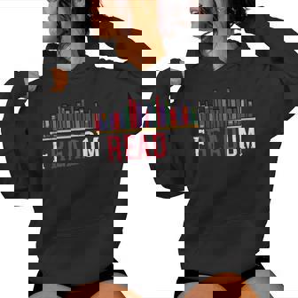 Freadom Shelf Read Reading Book Librarian Men Women Kids Women's Hoodie - Monsterry