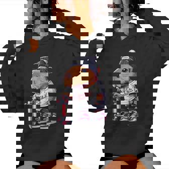 Capybara Skater Skateboard Hip Hop Hommes S Enfants Sweat à capuche femme - Cadeauxyz