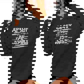 Gym Sore Today Sore Tomorrow Workout Women Sudadera con capucha para mujer - Regaloses