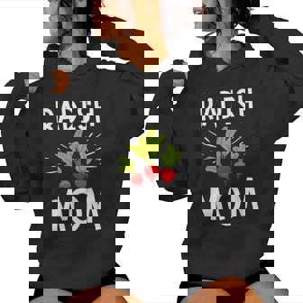 Radish Mom Vegetable Mothers' Day Gardener Lover Women Hoodie | Mazezy