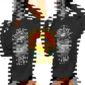 Rubber Duckie Crew Cruise Rubber Duck Women Hoodie - Seseable