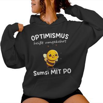 Sumsi Mit Po Optimism Bees Beekeepers Honey Kapuzenpullover für Damen - Geschenkecke