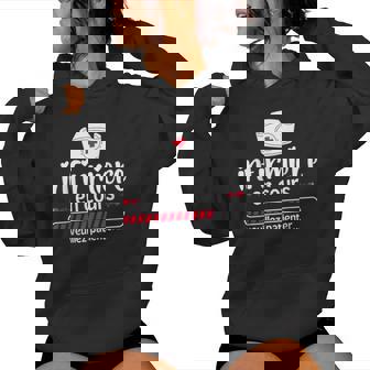 Future Infirmière Fille Étudiante Infirmière En Cours Sweat à capuche femme - Cadeauxyz