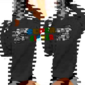 Gamer Super Sister Classic Mother's Day Women Hoodie - Thegiftio UK