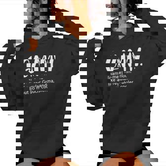 Gammy For Mother's Day Idea For Grandma Gammy Women Hoodie | Mazezy