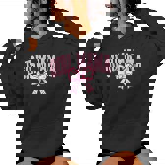 Girl Mama Mommy Coquette Bow Happy Mother's Day Mom Life Women Hoodie - Thegiftio