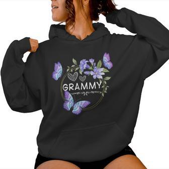 Grammy For With Butterflies Mother's Day Women Hoodie - Thegiftio UK
