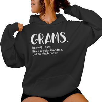 Grams For Mother's Day Idea For Grandma Grams Women Hoodie - Thegiftio UK