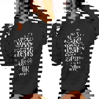 My Greatest Blessings Call Me Gran Grandmother Grandma Women Hoodie - Seseable