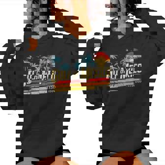 Gulf Of Mexico Forever Retro Vintage Beach Women Women Hoodie | Mazezy