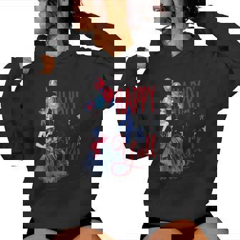 Happy 4th Y'All July Fourth Shirt Glam Sexy Girly Bestie Women's Hoodie - Monsterry