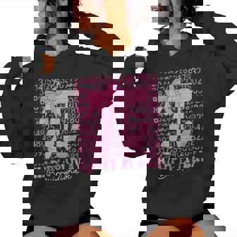 Happy Pi Day Be Irrational Girls Bow Math Teacher Pi Women Hoodie - Thegiftio UK