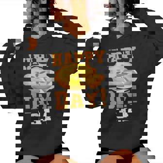 Happy Pie Day 314 Pie Lovers And Math Genius Women's Hoodie - Monsterry