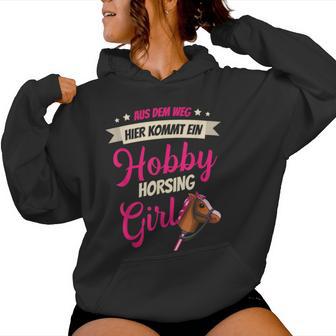 Hobby Horse Girls' Riding Hobby Horsing For Hobby Horse Fan Kapuzenpullover für Damen - Geschenkecke