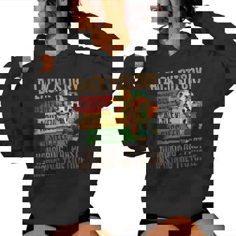 Honoring Past Inspiring Future Black History Month Men Women Hoodie | Mazezy