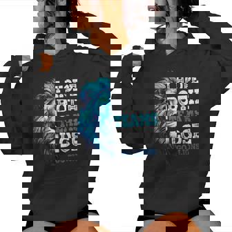 I Hope Both Teams Lose Go Lion & Women Women Hoodie - Seseable