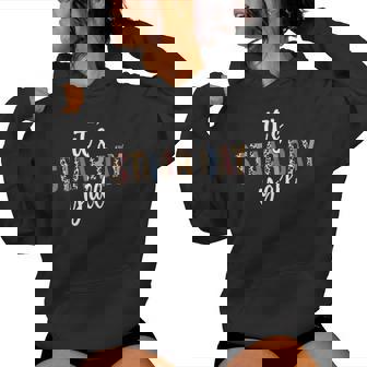 It's Staar Day Y'all Test Day Testing Leopard Teacher School Women Hoodie - Seseable