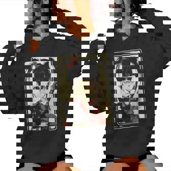 Japanese Gothic Kawaii Anime Samurai Cat Mom Woman Girls Women Hoodie | Seseable CA